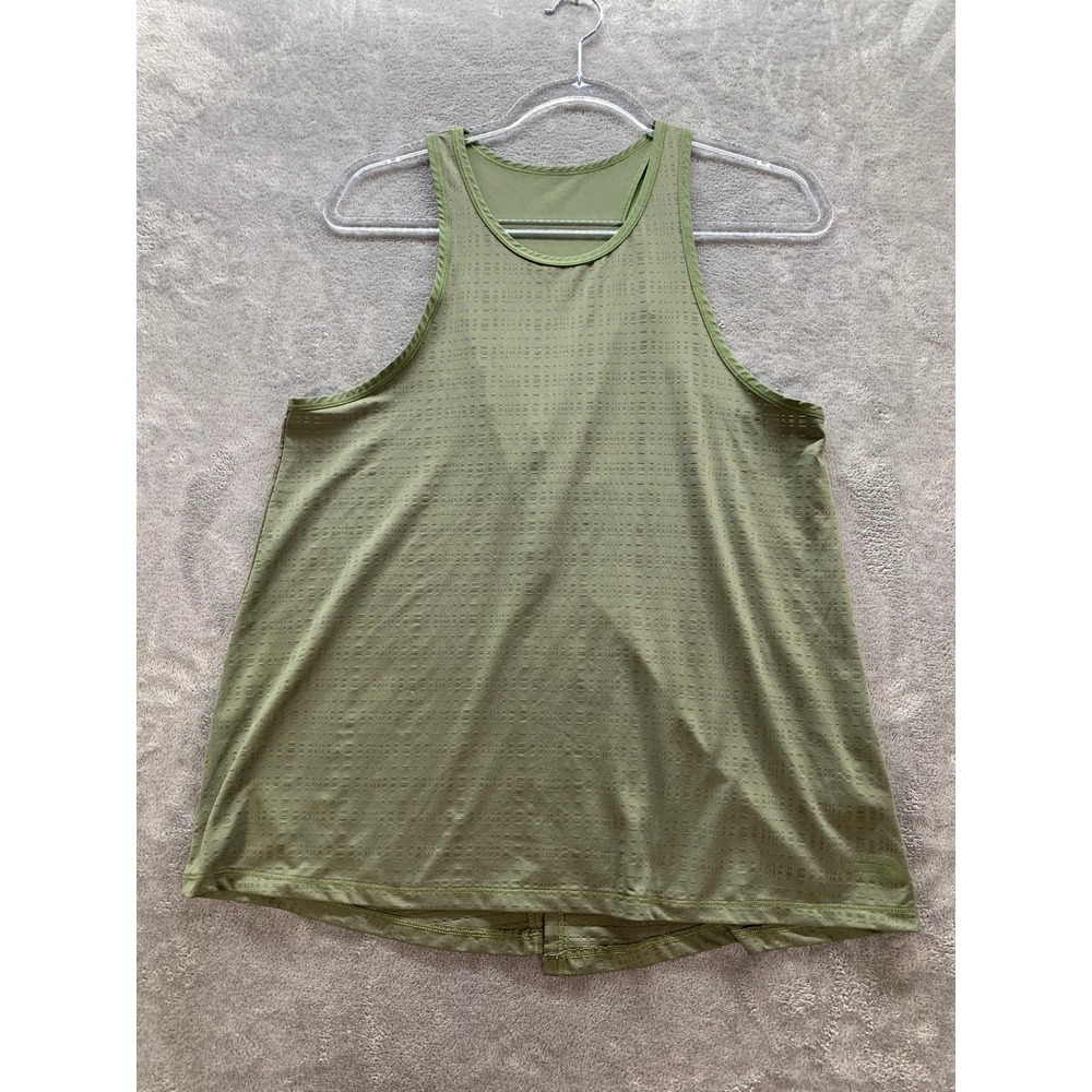 The North Face Tank Top Women's Small Green FlashDry